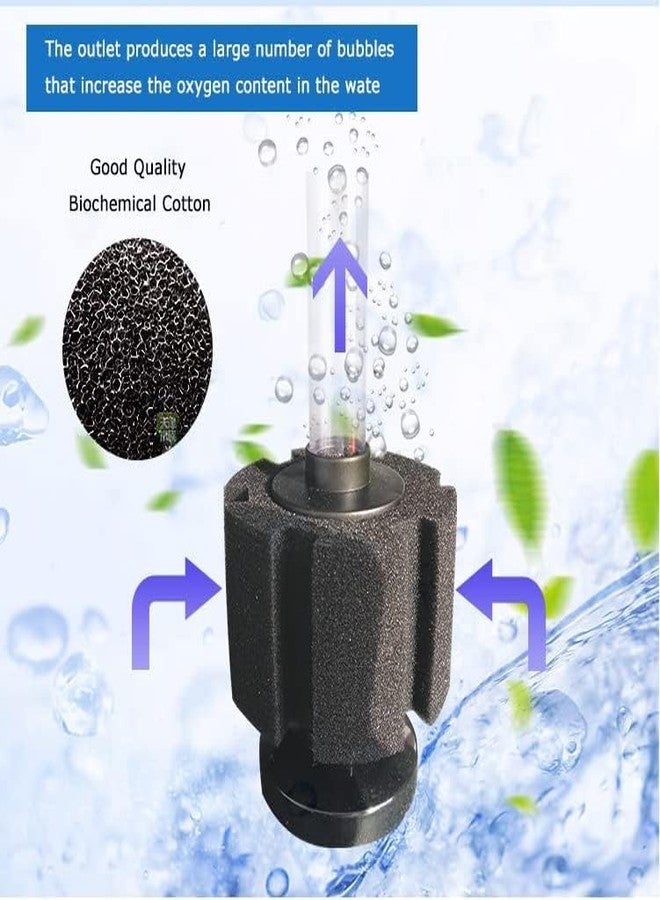 TRADESK Anky Super Bio Sponge Filter for Aquarium Fish Tank with Free 2 Meter Air Tube | Suitable for Fresh & Sea Water Appliances (Air Pump Not Included 180) - Image 5